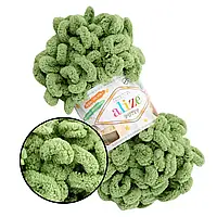 Пряжа Alize Puffy Зелений №485