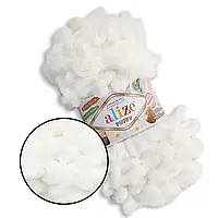 Пряжа Alize Puffy Білий №55