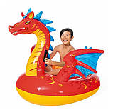 Надувний матрац дракон для плавання Intex, фото 2