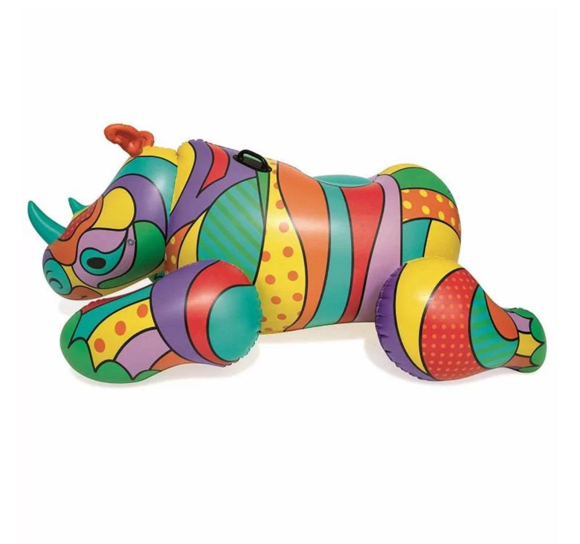 Надувний матрац носоріг для плавання Bestway, фото 1