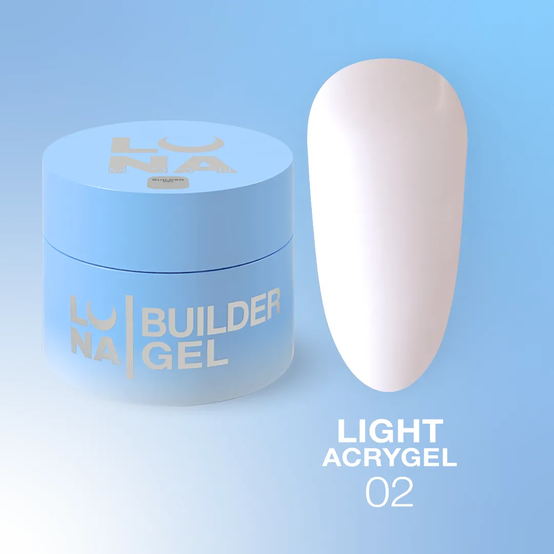 Lunamoon Рідкий Гель Light Acrygel №002 (50ml), фото 1