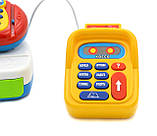 Ігровий набір Супермаркет 7019 з касою, сканером, вагами, терміналом, грошима, карткою, фото 5