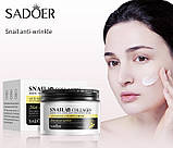 Крем для обличчя з муцином равликова та колагеном проти зморшок Sadoer Snail Collagen (120 г ), фото 2