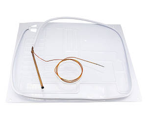 Пластина випарника 450х370 мм трубка 8 мм с капіляром - RF23D00245Z Пластина випарника для холодильника 450х370 мм, труб