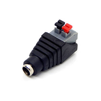 Адаптер живлення DC (5.5×2.1 мм) "Мама" на клемну колодку з пружинним затискачем