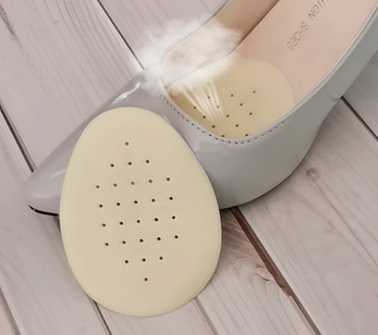 Напівустілка з натуральної шкіри в носкову частину, фото 1