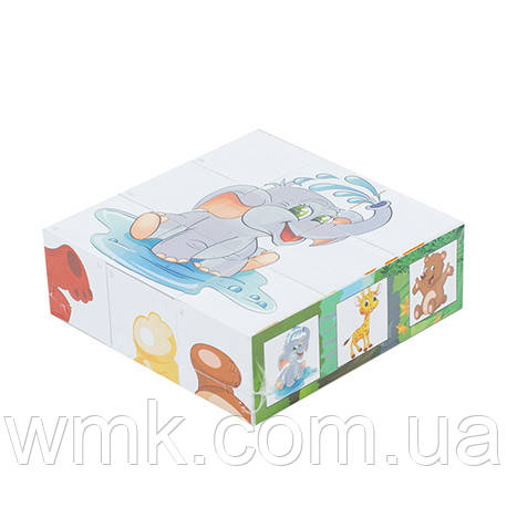 Кубики Кумеднi тварини 0415 Бамсик дитяча іграшка