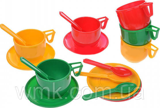 Набір посуду 163 18ел Юника дитяча іграшка, фото 1