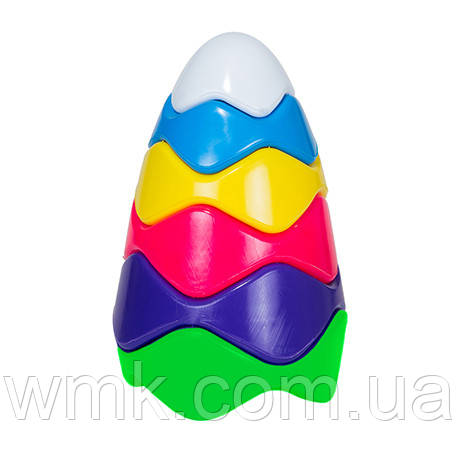 Пірамідка Волна3 1806 Бамсік дитяча іграшка