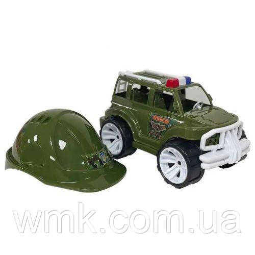 Позашляховик малий з каскою 117 2 Бамсік дитяча іграшка