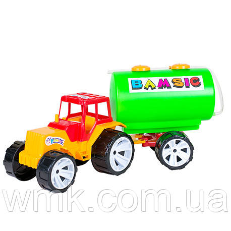 Трактор з бочкою 007 3 Бамсик дитяча іграшка