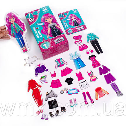 Гра настільна Магнітна одягалка VT3210 14 дитяча іграшка, фото 1