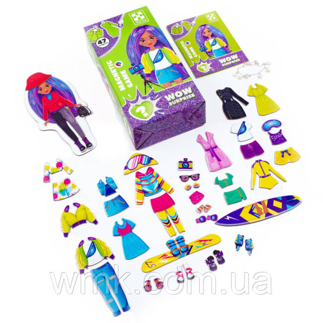 Гра настільна Магнітна одягалка VT3210 15 дитяча іграшка