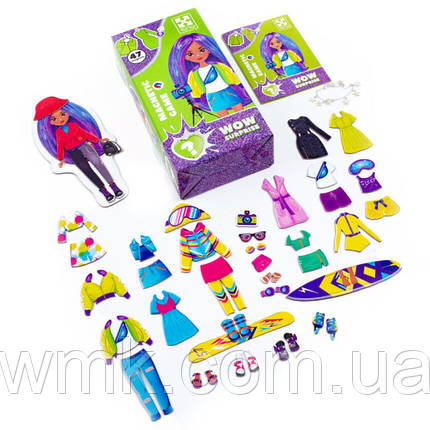 Гра настільна Магнітна одягалка VT3210 15 дитяча іграшка, фото 1