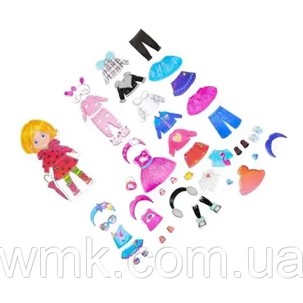 Гра настільна Магнітна одягалка VT3702 23 дитяча іграшка, фото 1