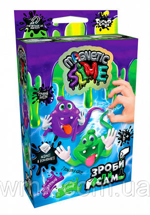 Набір для проведення дослідів Crazy Slime magnetic мини, SLM Mg 02 01U дитяча іграшка, фото 1