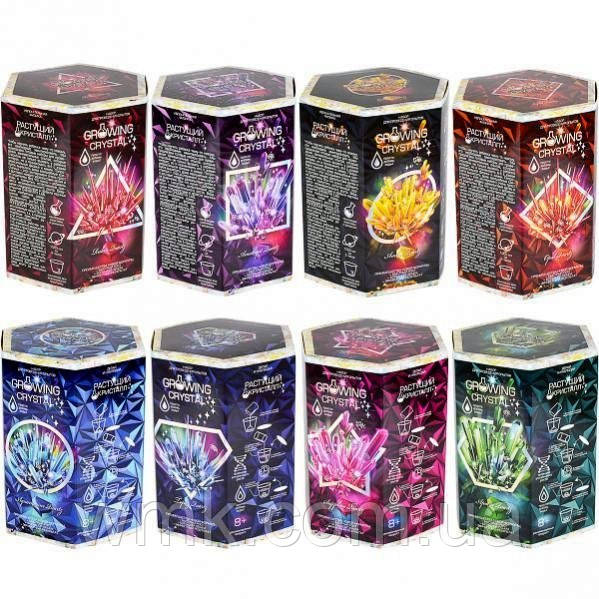 Набір для проведення дослідів Growing Crystal  укр  GRK 01 01U,02U   05U дитяча іграшка