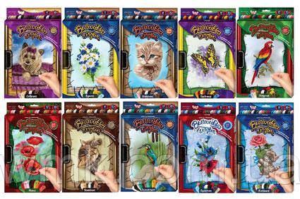 Набір для творчості Decor clock вишивка DC 01 01    05 дитяча іграшка, фото 1