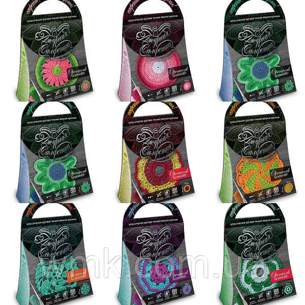 Набір для творчості Ажурна салфетка SL 01 01,02,03,04   12 дитяча іграшка