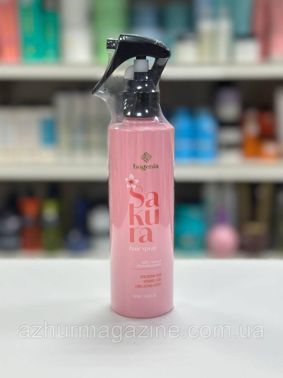 Термозахисний спрей для волосся Bogenia Sakura Hair Spray 250 мл
