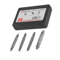 Екстрактори обламаних болтів (свердла) 5-10 мм 4шт  двосторонні, для шуруповерта