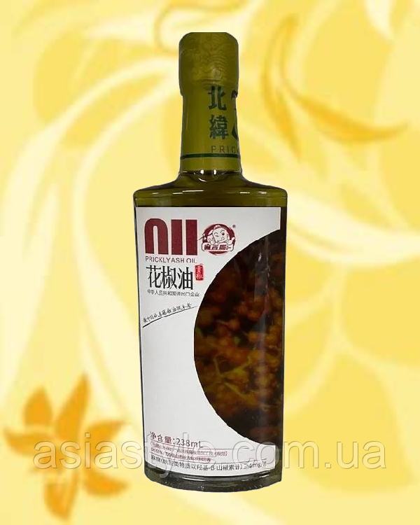 Олія з січуанським перцем, Масло с сычуаньским перцем, Szechuan pepper oil, 238мл, Китай, Ч, фото 1