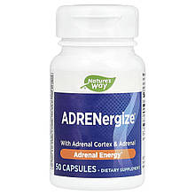 Підтримка надниркових залоз, ADRENergize®, Nature's Way, 50 капсул