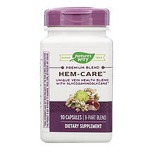 Здоров'я вен, Hem-Care, Nature's Way, 90 капсул