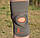 Наколінник MadMax MFA-297 Knee Support with Patella Stabilizer Dark Grey/Orange L, фото 6