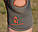 Наколінник MadMax MFA-297 Knee Support with Patella Stabilizer Dark Grey/Orange L, фото 9