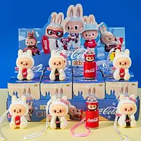 Іграшка Labubu monsters Pop Mart Small model Coca-Cola Colab (Random color)