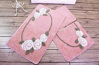 Килимок для ванної кімнати Chilai Home Rosalin Somon 60x100см (CH_110069103)