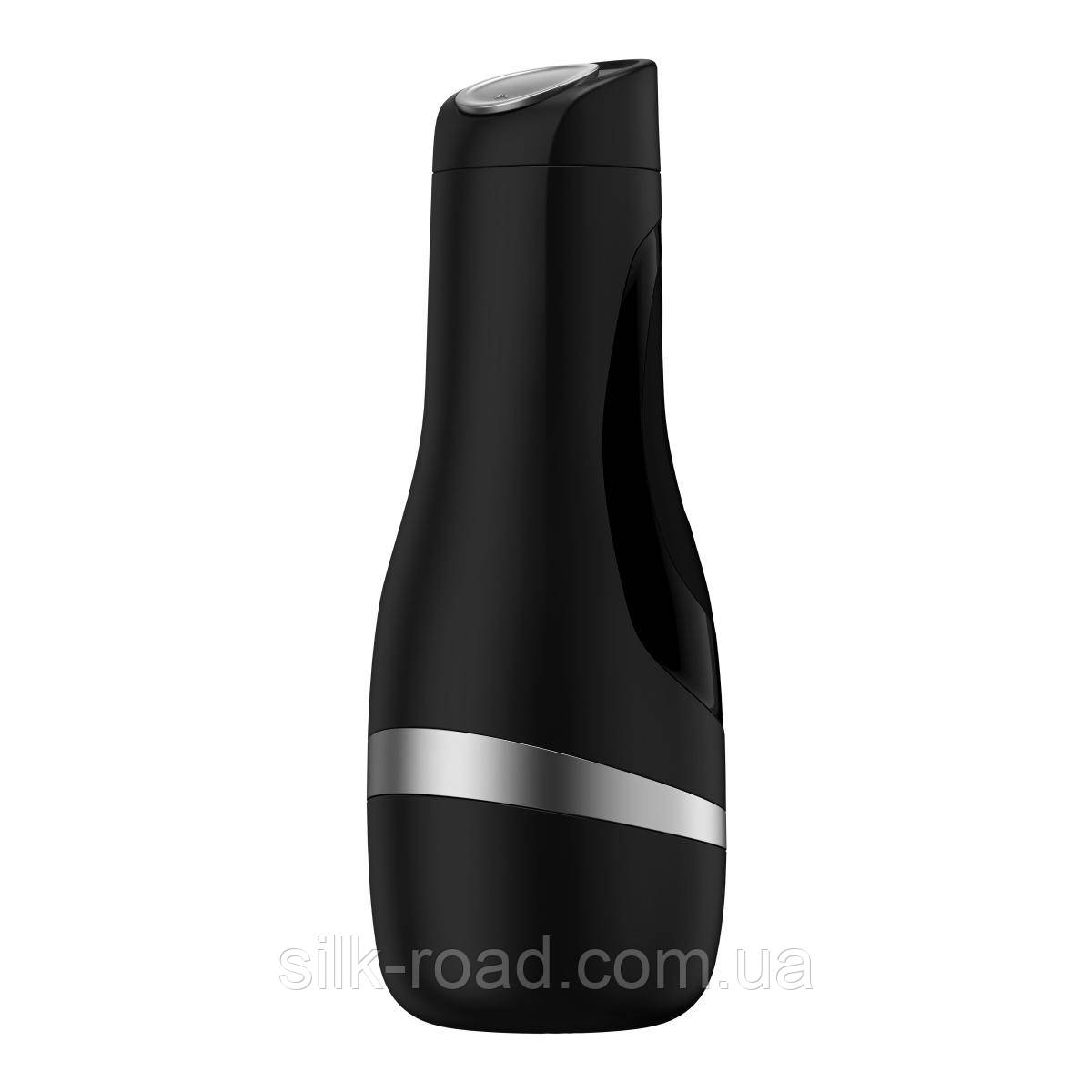 Мастурбатор Satisfyer Men Classic, чорний із сріблястою смужкою