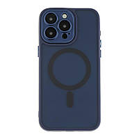 Чохол TPU+PC Magnetic Matte Camera Lens with Magsafe для iPhone 12 Pro Max Колір Dark Blue lamp