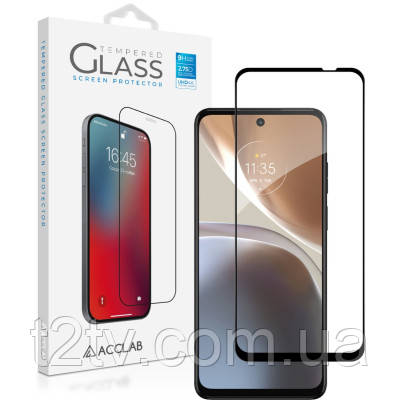 Скло захисне ACCLAB Full Glue MOTO G32 Black (1283126544309), фото 1
