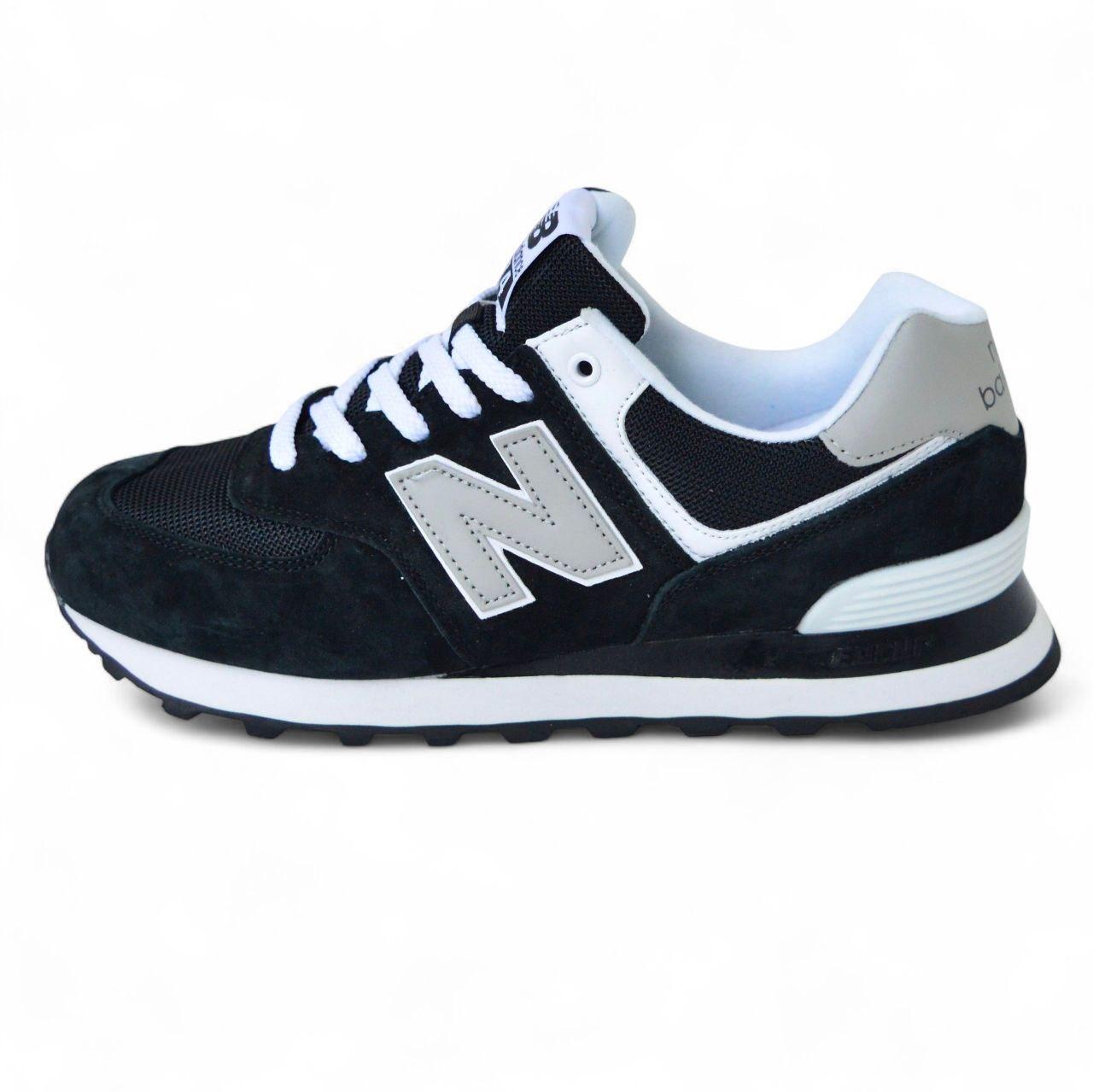 New Balance 574  Black Gray 36, фото 1