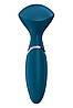 Універсальний компактний масажер Satisfyer Mini Wand-er синій, фото 2