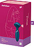 Універсальний компактний масажер Satisfyer Mini Wand-er синій, фото 8