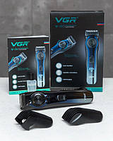 Машинка триммер для стрижки волосся, бездротовий, водонепроникний VGR-080