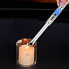 USB-запальничка кухонна Lumin з підсвіткою і зарядкою від USB LG-809Gr, фото 5