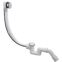 Сифон для ванни Koer BD-04-01 1 1/2'' напівавтомат з переливом, без ревізії (KR5442)