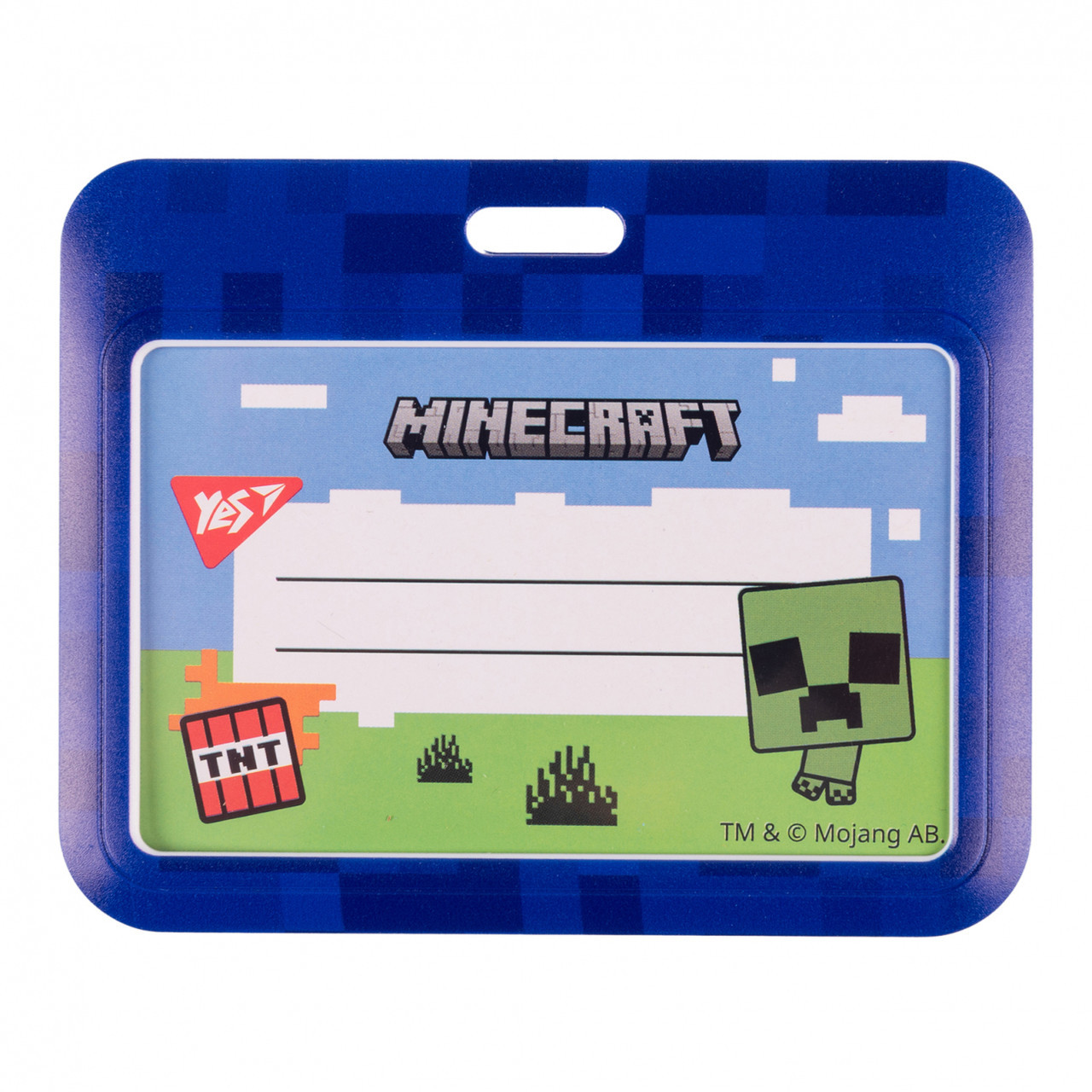 Бейдж-слайдер горизонтальний Yes Minecraft 940325