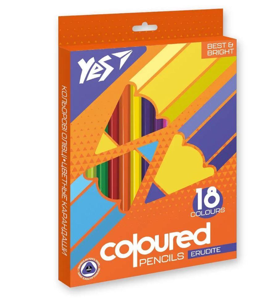 Олівці Yes Erudite 18 кол 290643