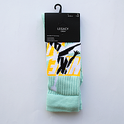 М'ятні високі шкарпетки Джордан Jordan Nike Blue Air Everyday Max спортивні шкарпетки