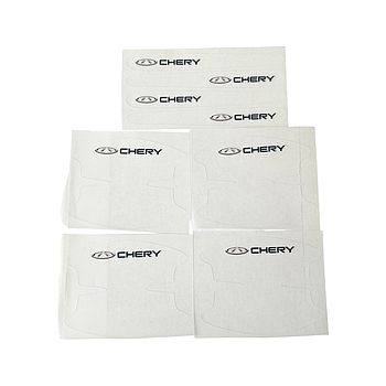 Захисні плівка під ручки на ручки авто з логотипом Chery , захист від подряпин