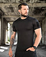 Тактична футболка, що відводить піт, samuray Cooltuch black