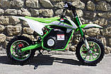 Електромотоцикл FORTE PB1000E зелений, фото 3