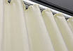 Комплект штор (2шт. 1,5х2,7м.) із тканини Софт однотонний. Колір молочний. Код 729ш 30-697, фото 9
