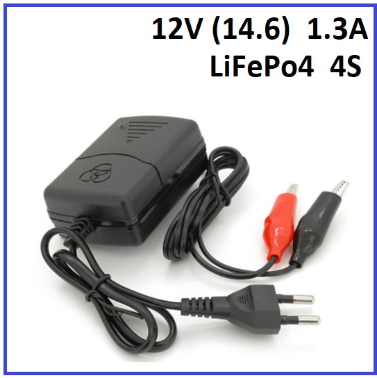 Зарядний пристрій Voltronic для LiFePo4 12V (14.6) 4S до 1.3А, фото 1