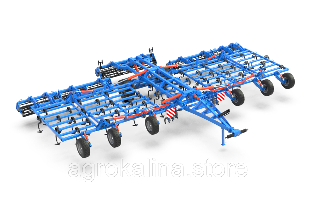 Культиватор MAKTILLER-12 S-подібні стійки подвійний барабан, фото 1